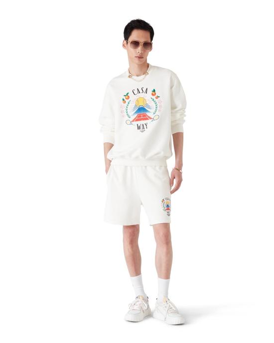 25FW 카사블랑카 스웨터 MPF25JTP29303 CASAWAYMOU - CASABLANCA