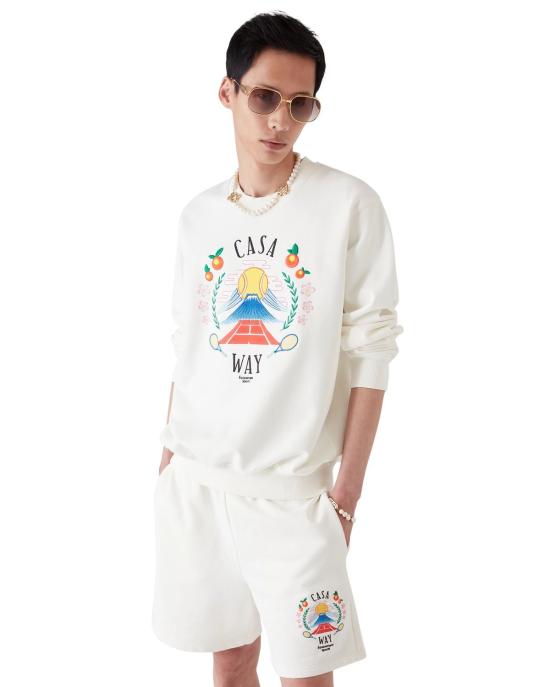 25FW 카사블랑카 스웨터 MPF25JTP29303 CASAWAYMOU - CASABLANCA