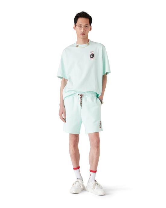 25FW 카사블랑카 반팔 티셔츠 MPF25JTS04403 SUNSETVALL - CASABLANCA