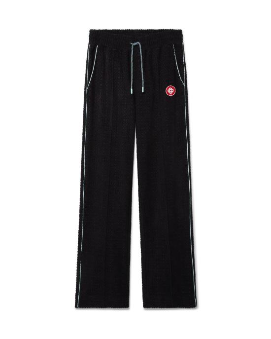 25FW 카사블랑카 스트레이트 팬츠 MPF25JTR27001 BLACK