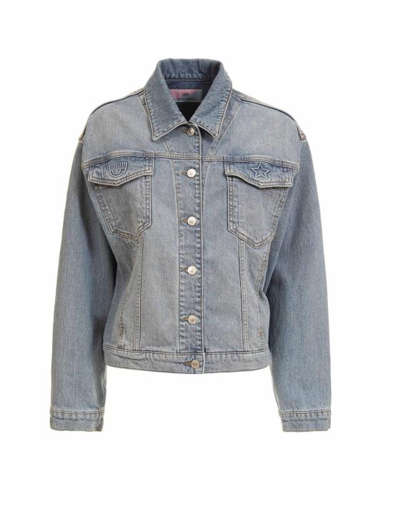  키아라 페라그니 데님 자켓 76CBS400 CDWR3904 Blue
