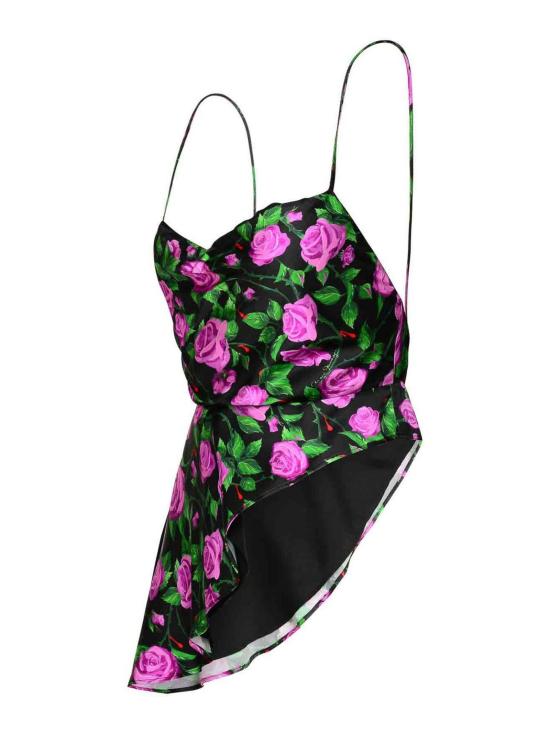  키아라 페라그니 민소매 티셔츠 76CBM269 NS380899 Black - CHIARA FERRAGNI