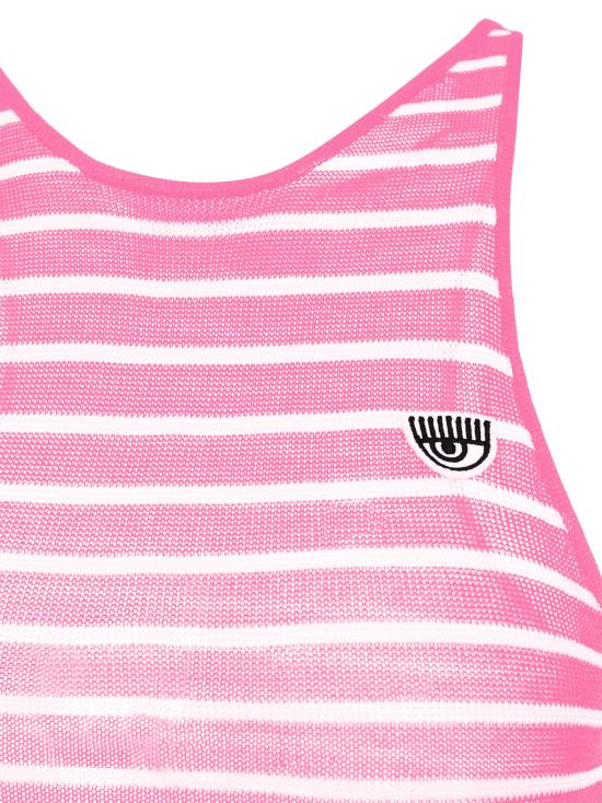  키아라 페라그니 민소매 티셔츠 76CBMA05 CM12A400 Pink - CHIARA FERRAGNI