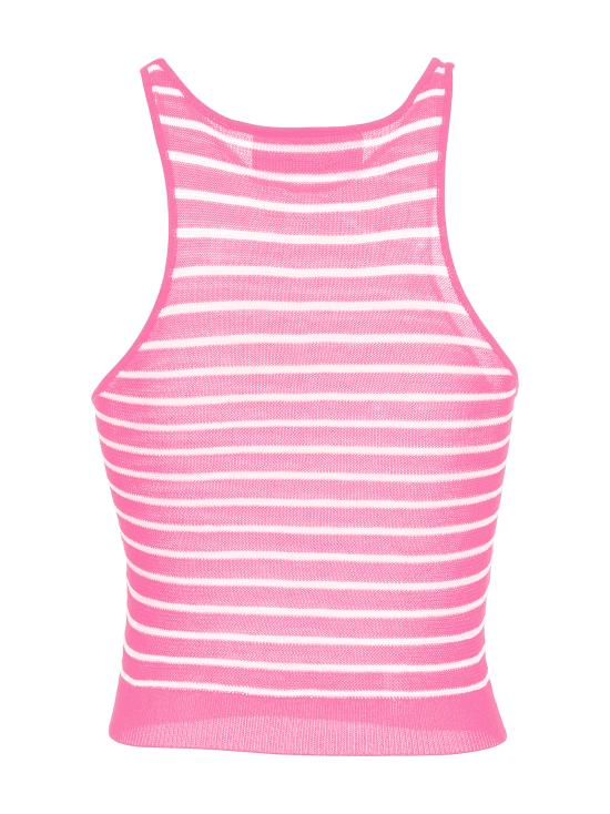  키아라 페라그니 민소매 티셔츠 76CBMA05 CM12A400 Pink - CHIARA FERRAGNI