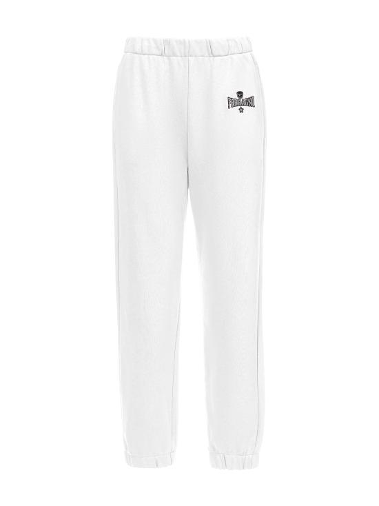  키아라 페라그니 트레이닝/조거 팬츠 76CBAC01 CFK02003 White