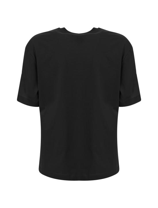  키아라 페라그니 반팔 티셔츠 77CBHK10 CJK01899 Black - CHIARA FERRAGNI