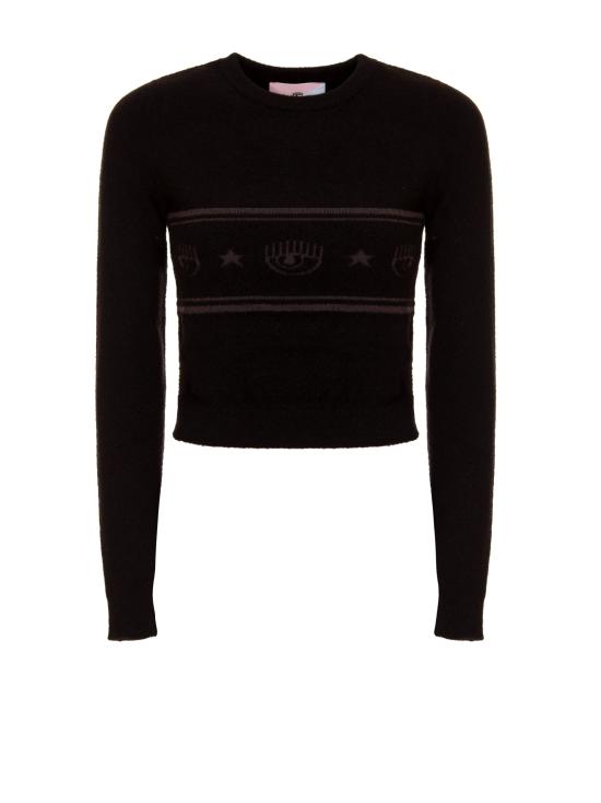  키아라 페라그니 스웨터 77CBFH01 CMH53899 Black