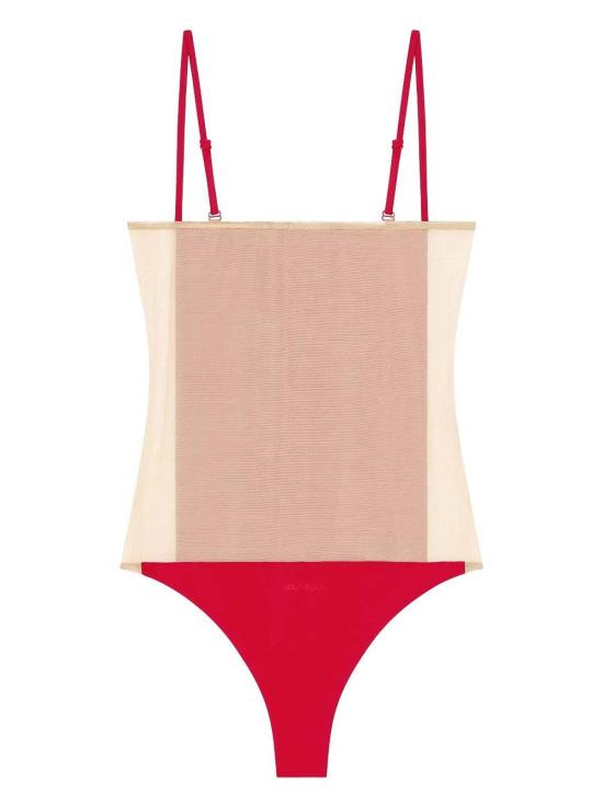  쿠레쥬 숏 원피스 125JMB041PA00434015 Red - COURREGES