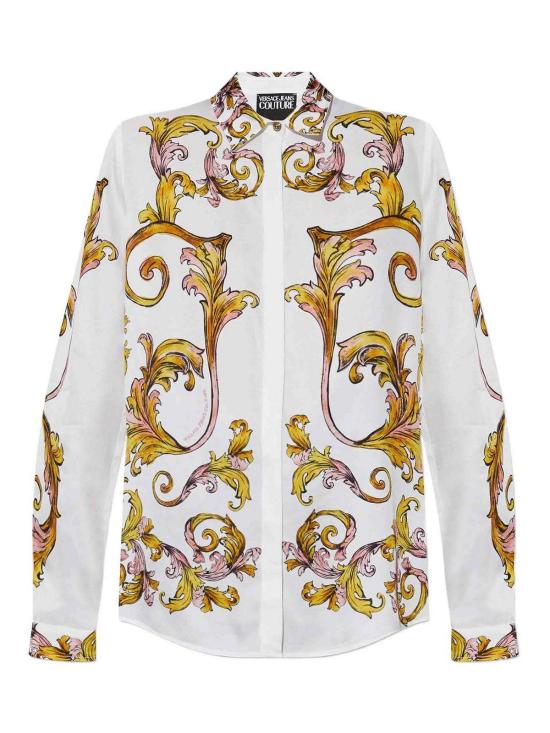  베르사체 블라우스 78HAL2P1NS634G03 White Gold