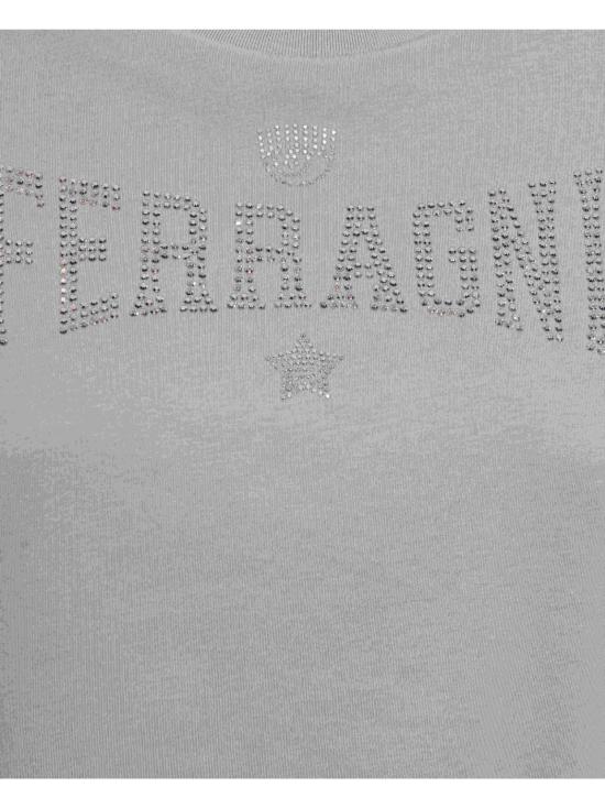  키아라 페라그니 반팔 티셔츠 77CBHK11 CJK01823 Grey - CHIARA FERRAGNI