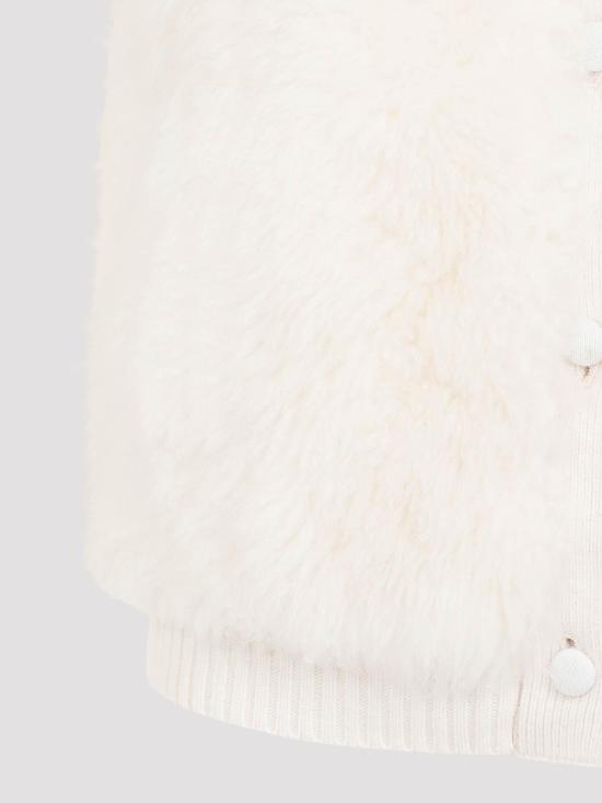 24FW 이브살로몬 베스트 25WYG51956MAAGC11 White - YVES SALOMON