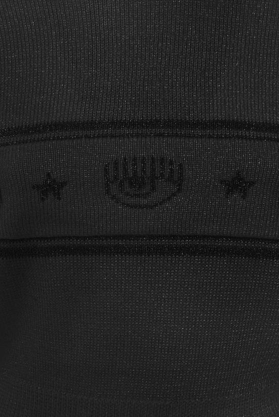  키아라 페라그니 터틀넥 77CBFH19 CMA10899 Black - CHIARA FERRAGNI