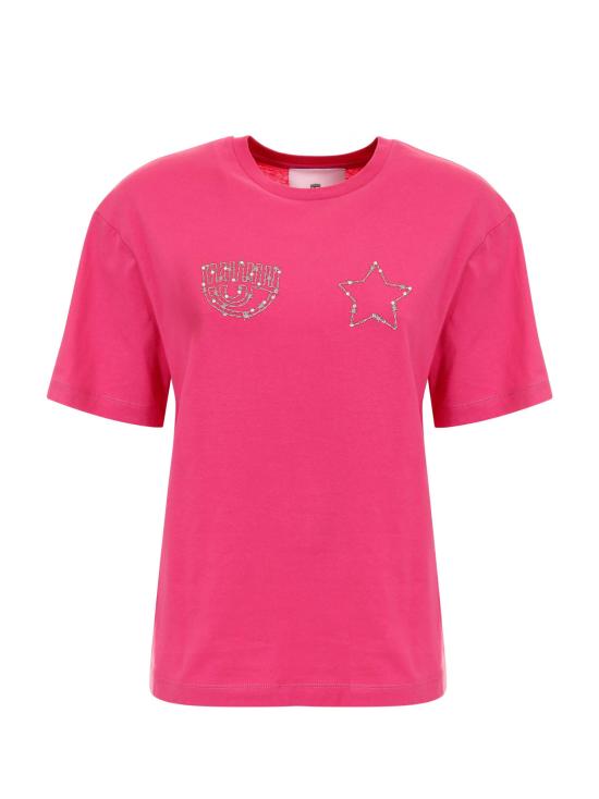  키아라 페라그니 반팔 티셔츠 77CBHK10 CJK01344 PURPLE