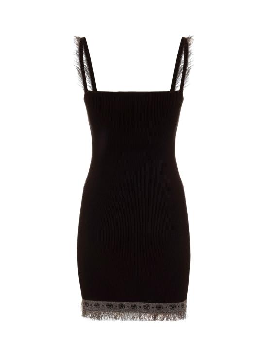  키아라 페라그니 미디 원피스 77CBON06 CMN72899 Black - CHIARA FERRAGNI