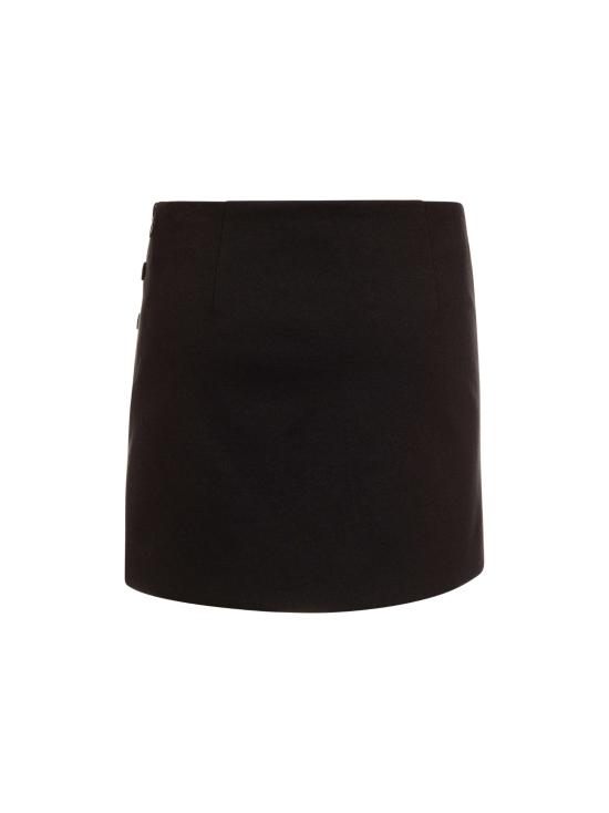  키아라 페라그니 숏 스커트 77CBE829 J0092899 Black - CHIARA FERRAGNI