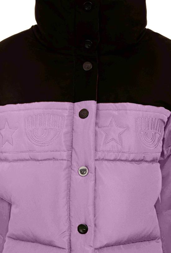 24FW 키아라 페라그니 숏패딩 77CBUD07 CQD41319 PURPLE - CHIARA FERRAGNI