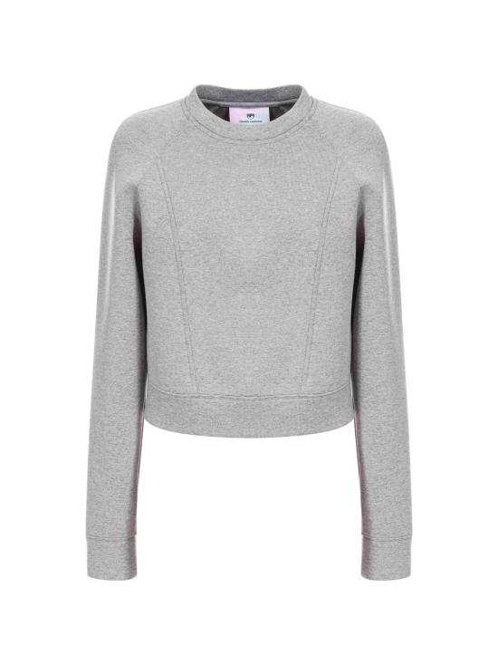  키아라 페라그니 긴팔 티셔츠 77CBI318 J0178806 Grey