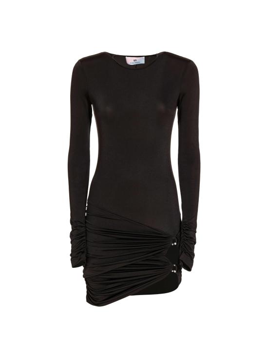  키아라 페라그니 미디 원피스 77CBO921 J0165899 Black