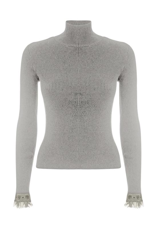  키아라 페라그니 터틀넥 77CBFN02 CMN72017 White