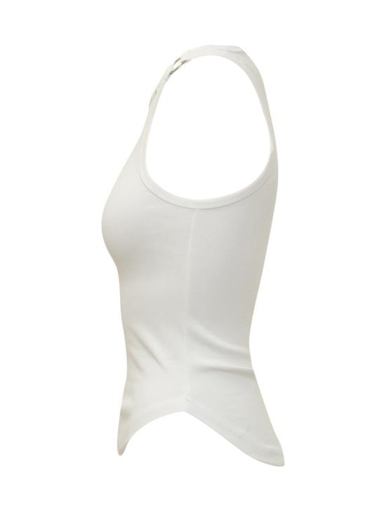 25FW 쿠레쥬 민소매 티셔츠 325JDE142JS0194 0001 WHITE - COURREGES