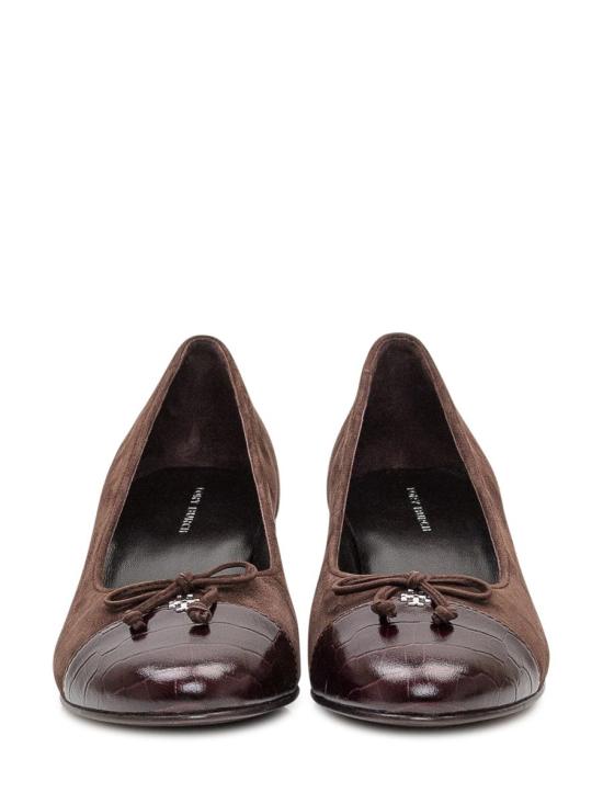 25FW 토리버치 힐/펌프스 169480 202 BROWN - TORY BURCH