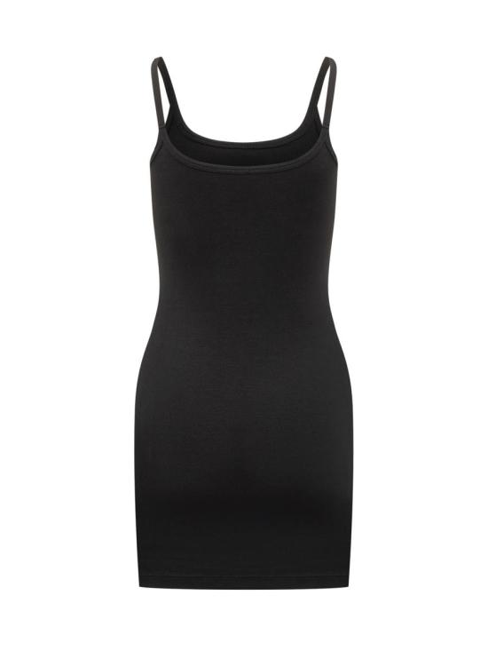 25FW 베르사체 숏 원피스 10205121A15461 1B000 Black - VERSACE