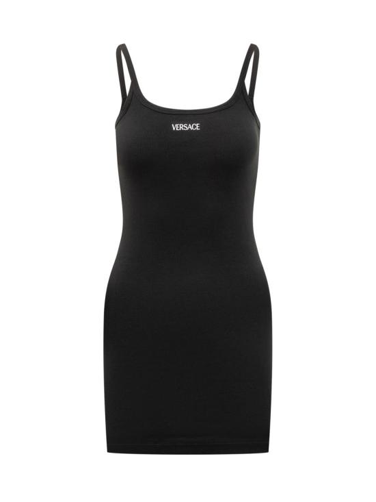 25FW 베르사체 숏 원피스 10205121A15461 1B000 Black