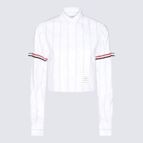 26SS 톰브라운 셔츠 FLL183OF0660100 WHITE - THOM BROWNE