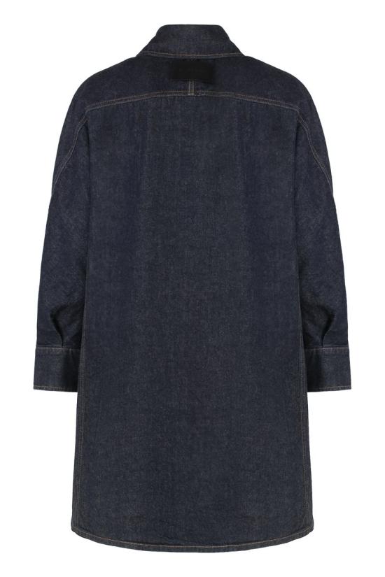 25FW 지방시 셔츠 BW61F1516P 401 Navy - GIVENCHY