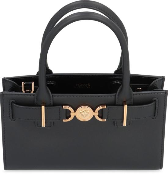 25FW 베르사체 토트백 10131691A10795 1B00V Black - VERSACE