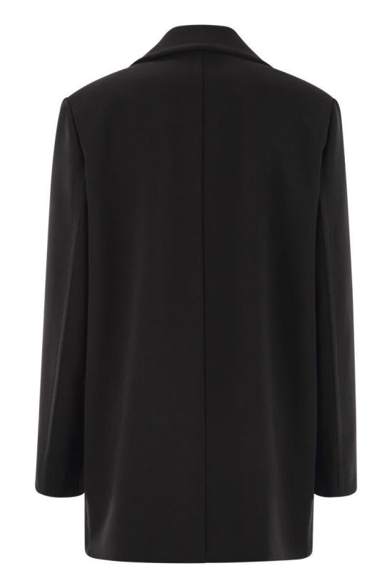 25FW 막스마라 스튜디오 코트 2526086071600 001 Black - MAX MARA STUDIO