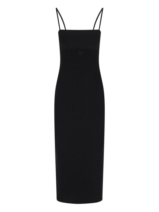 25FW 알렉산더 왕 미디 원피스 1KC3256002001 Black