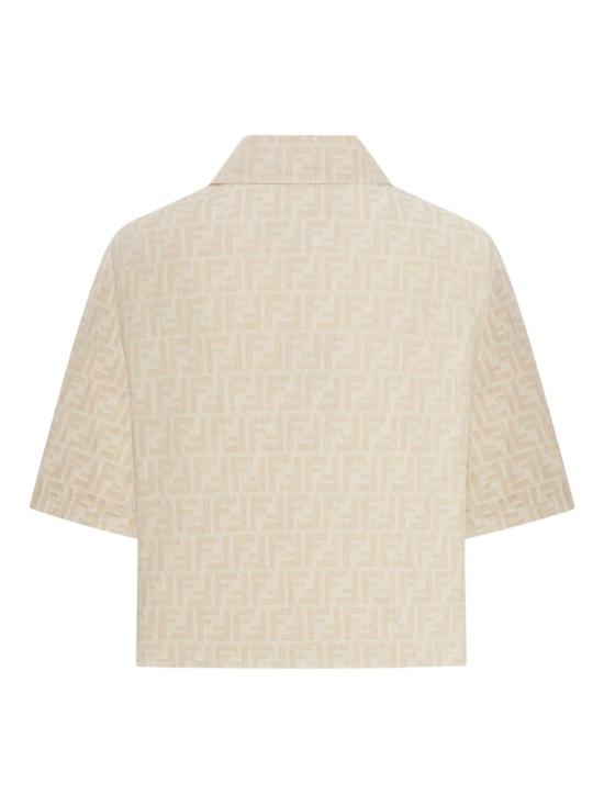 25FW 펜디 블라우스 FLF790 ASMFF1SAZ White - FENDI