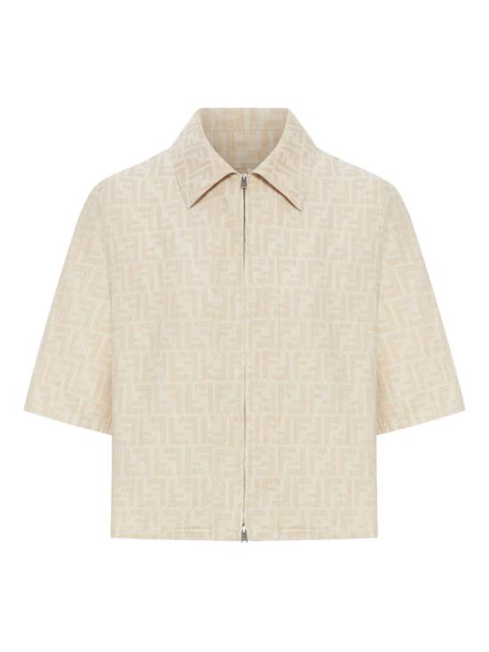 25FW 펜디 블라우스 FLF790 ASMFF1SAZ White