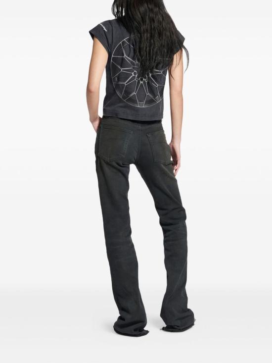 25FW 발렌시아가 슬림 핏 부츠컷 팬츠 838692 TSWC38582 - BALENCIAGA