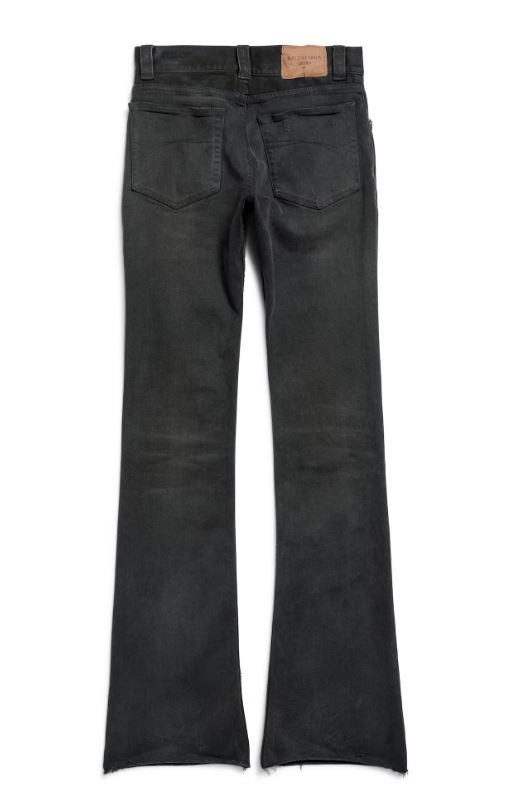 25FW 발렌시아가 슬림 핏 부츠컷 팬츠 838692 TSWC38582 - BALENCIAGA