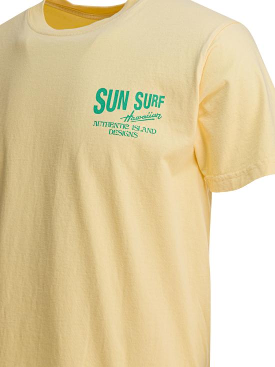 25SS 선서프 반팔 티셔츠 SS79550155 Yellow - SUN SURF