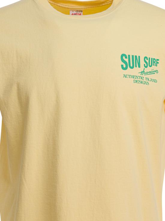  선서프 반팔 티셔츠 SS79550155 Yellow - SUN SURF