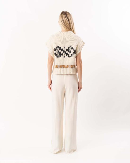  포르테포르테 스트레이트 팬츠 Forte Forte Matte Anvers 새틴 스모킹 팬츠 Giglio - FORTE FORTE