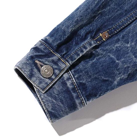  슈가케인 데님 자켓 사탕수수 Sc11953 Sw 14.25oz 셀비지 데님 1953 Type II 재킷 에이지드 모델 재킷 - SUGAR CANE