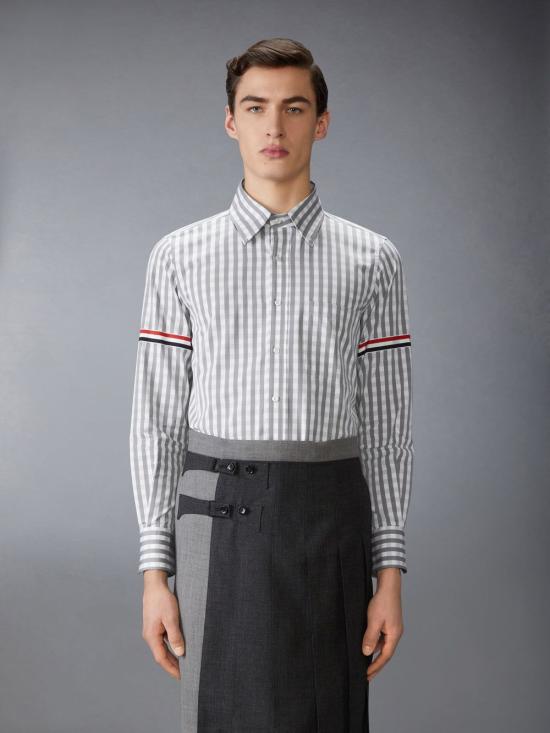 25FW 톰브라운 긴팔 셔츠 MWL301OF0998035 - THOM BROWNE