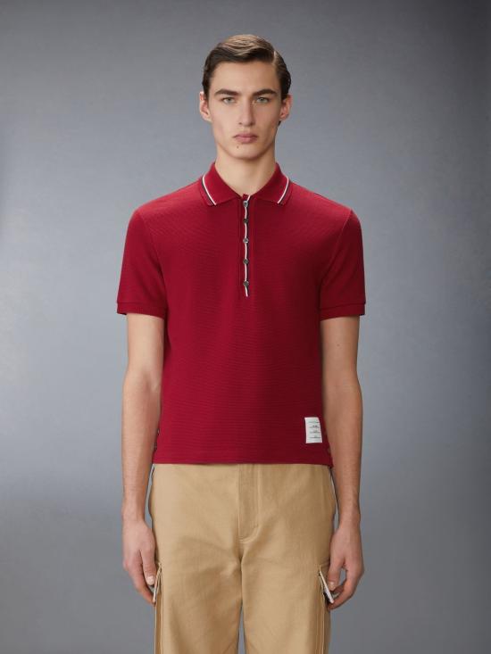 25FW 톰브라운 폴로 티셔츠 MJP227AJ0216615 - THOM BROWNE