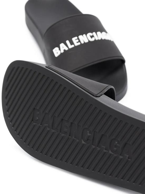 25FW 발렌시아가 뮬/슬리퍼 565826W1S80 1006 BLACKWHITE - BALENCIAGA