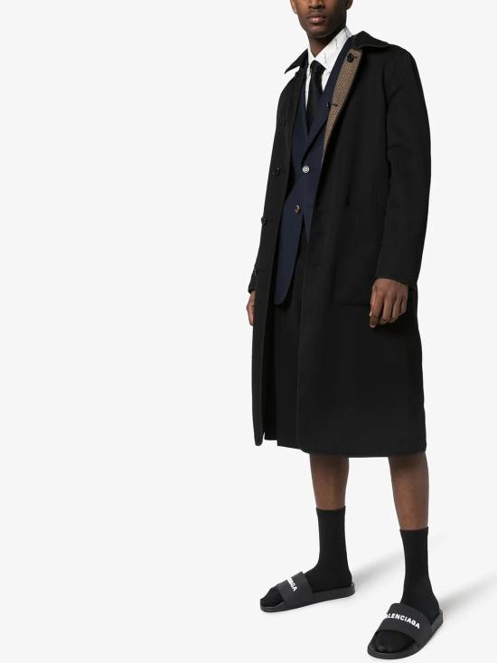 25FW 발렌시아가 뮬/슬리퍼 565826W1S80 1006 BLACKWHITE - BALENCIAGA