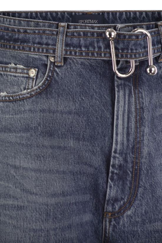 25FW 막스마라 스포츠막스 스트레이트 팬츠 2522186055600 005 DARK DENIM - MAX MARA SPORTMAX FASHION