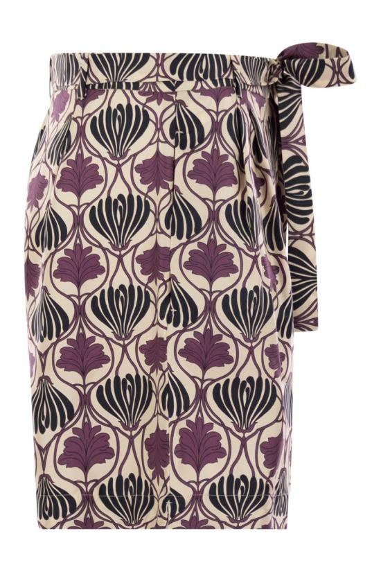 25FW 에스막스마라 숏팬츠 2529146012600 003 PURPLE - 'S MAX MARA