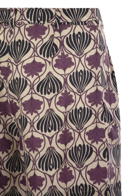 25FW 에스막스마라 숏팬츠 2529146012600 003 PURPLE - 'S MAX MARA