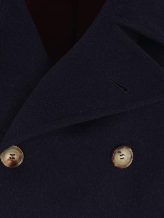 25FW 브루넬로 쿠치넬리 코트 MY4967029 CX200 BLUE - BRUNELLO CUCINELLI