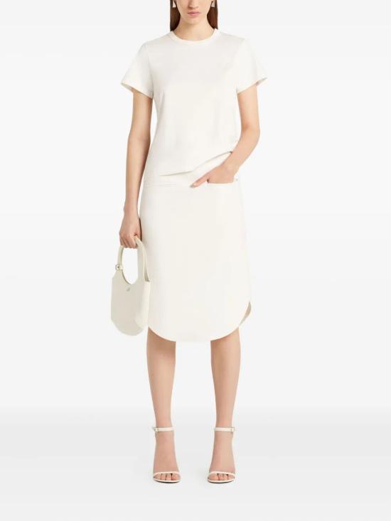 25FW 쿠레쥬 반팔 티셔츠 325JTS217JS0233 0001 WHITE - COURREGES