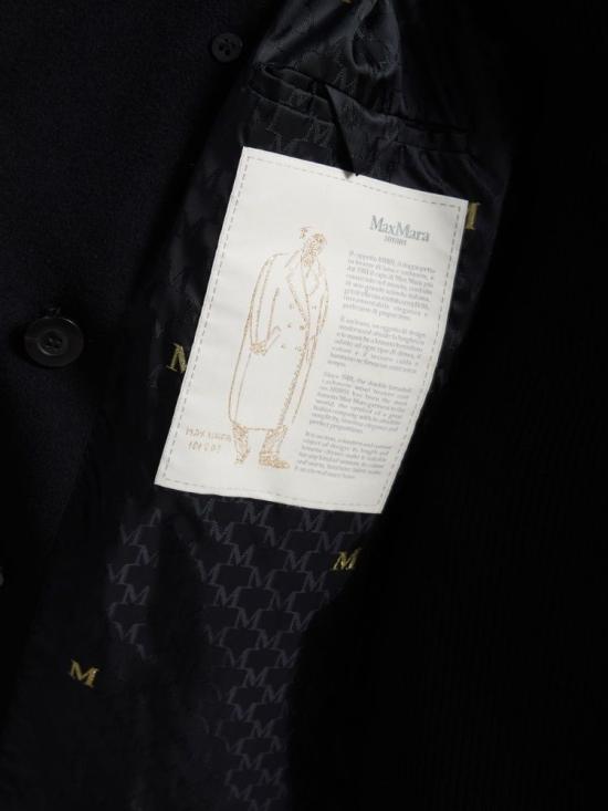 25FW 막스마라 MADAME 마담 더블 브레스티드 코트  2521018011600003 BLACK - MAX MARA